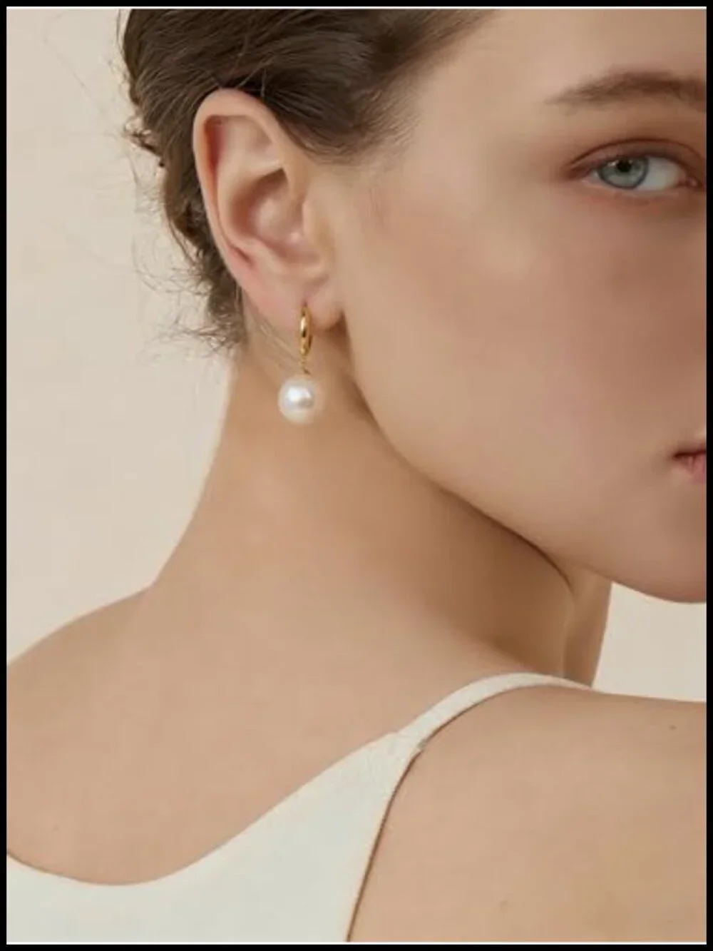 6 Pairs Pearl Stud Earrings for Women Gold Bar Knot Clover CZ Mixed Styles Set